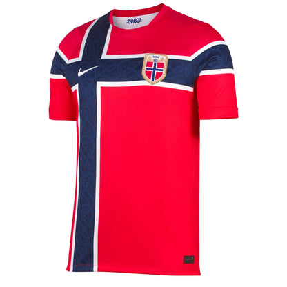 Nike Men's Norway World Cup 2026 Home Jersey Red/Navy