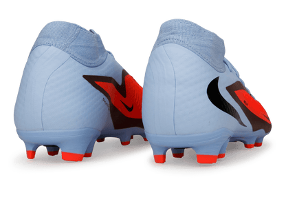 Nike Men's Phantom 6 High Academy FG/MG Royal Tint/Bright Crimson