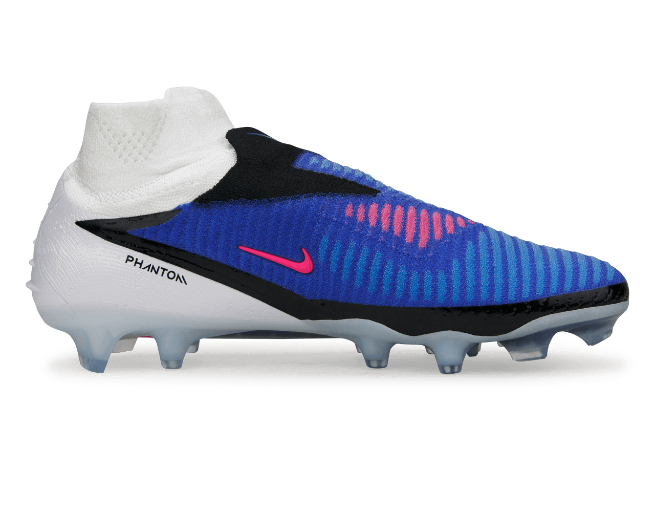 Nike Men's Phantom 6 High Elite FG Racer Blue/Pink Blast