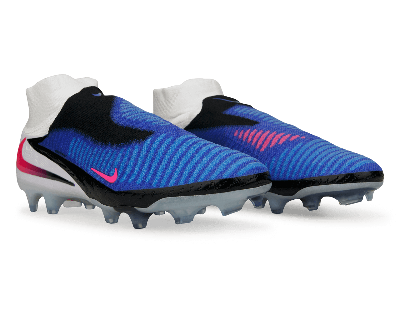 Nike Men's Phantom 6 High Elite FG Racer Blue/Pink Blast