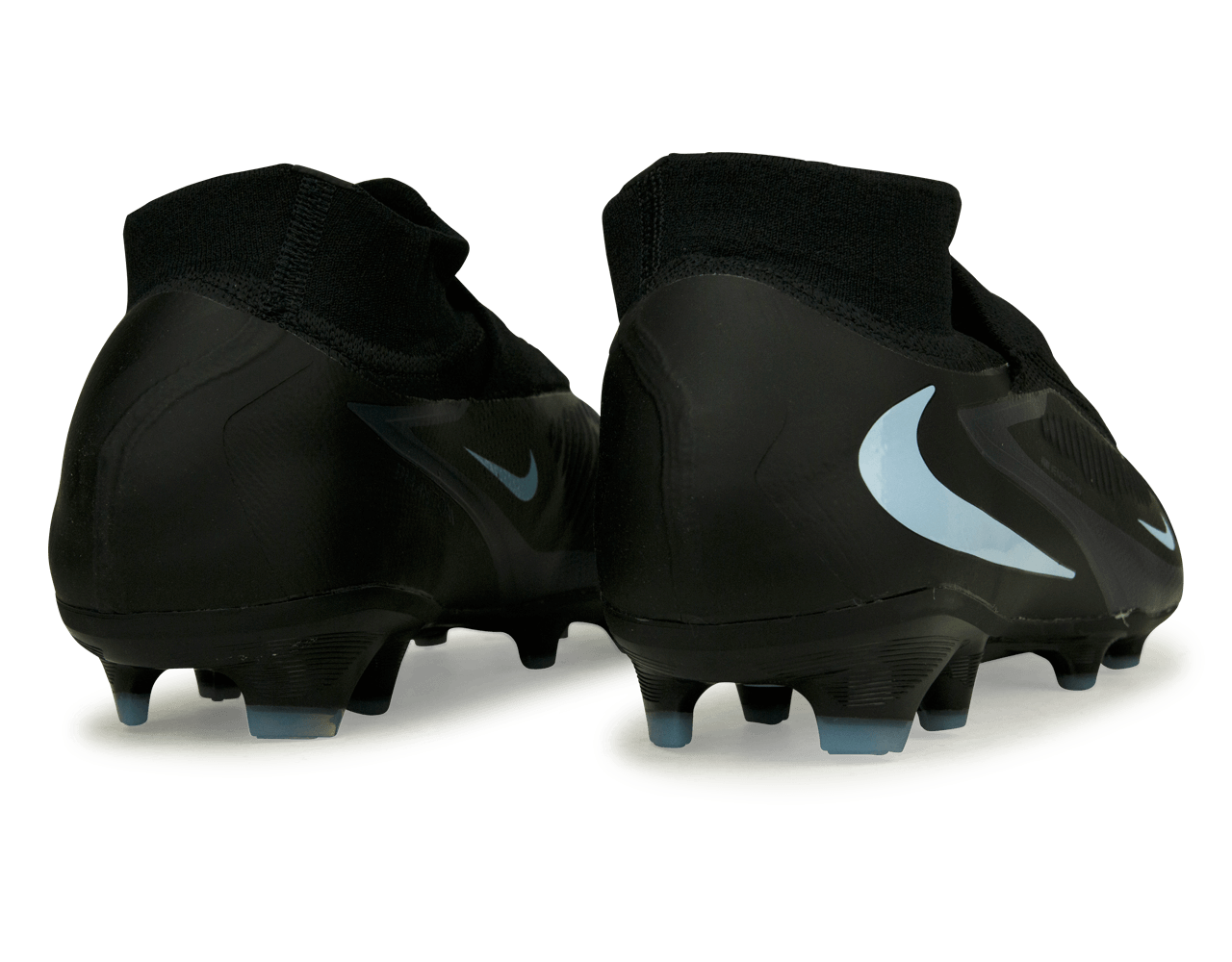 Nike Men's Phantom 6 High Pro FG Black/Ice Blue