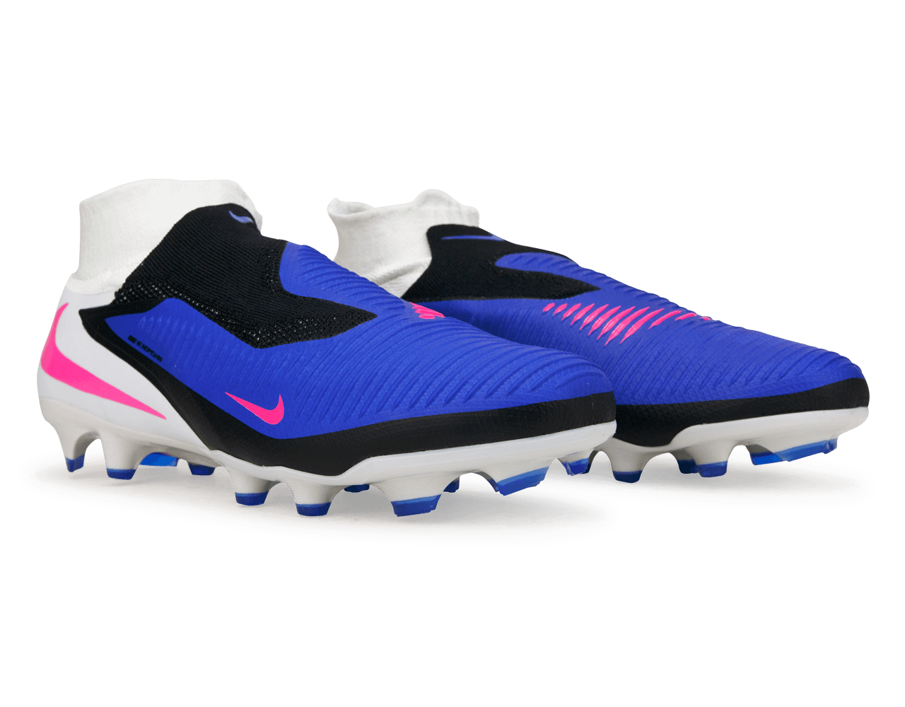 Nike Men's Phantom 6 High Pro FG Racer Blue/Pink Blast