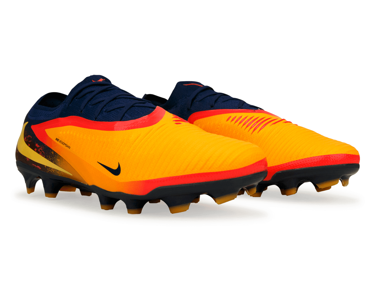 Nike Men's Erling Haaland Phantom 6 Low Pro FG Laser Orange/Lemon