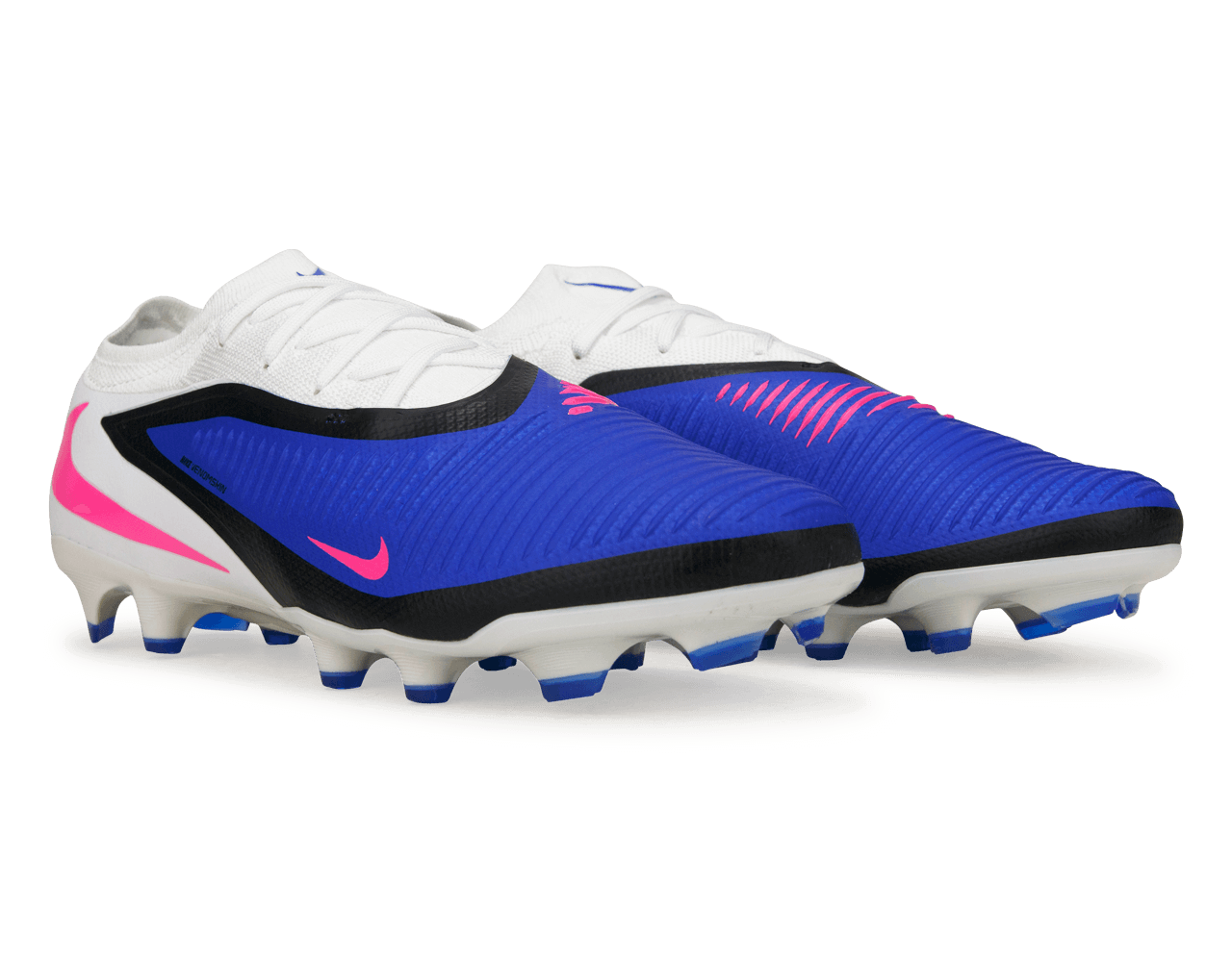 Nike Men's Phantom 6 Low Pro FG Racer Blue/Pink Blast