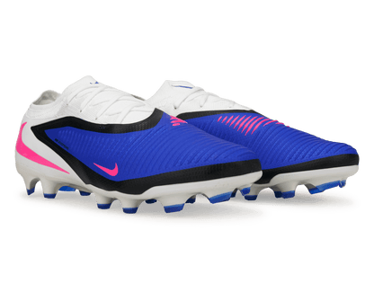 Nike Men's Phantom 6 Low Pro FG Racer Blue/Pink Blast