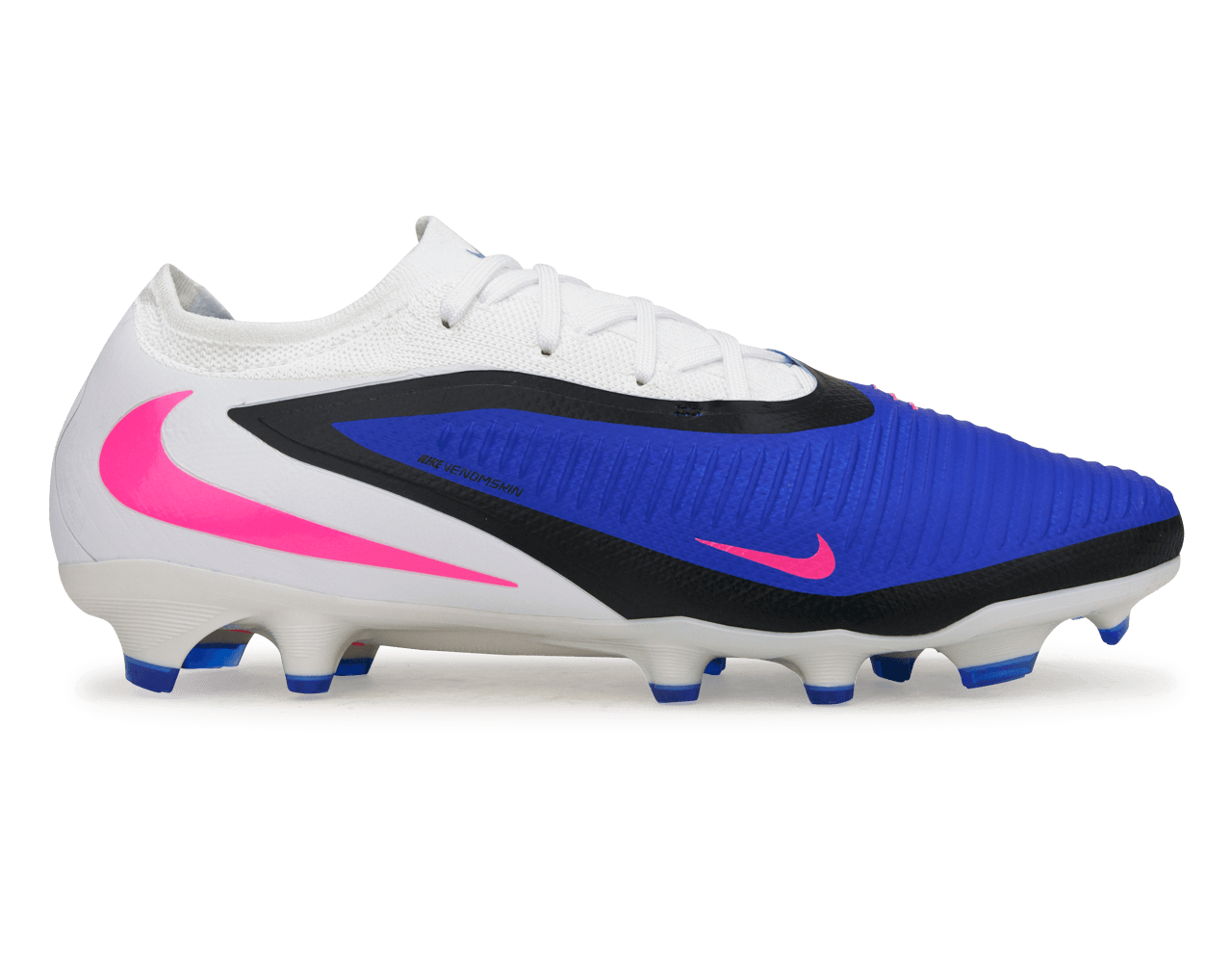 Nike Men's Phantom 6 Low Pro FG Racer Blue/Pink Blast