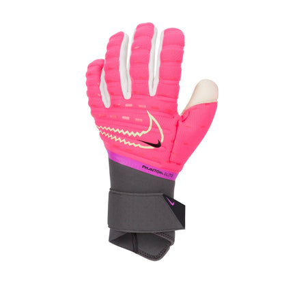 Nike Men's Phantom Elite Goalkeeper Gloves Hyper Pink/Volt