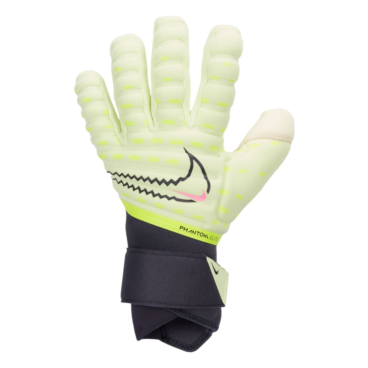 Nike Men's Phantom Elite Goalkeeper Gloves Hyper Volt/Gridiron