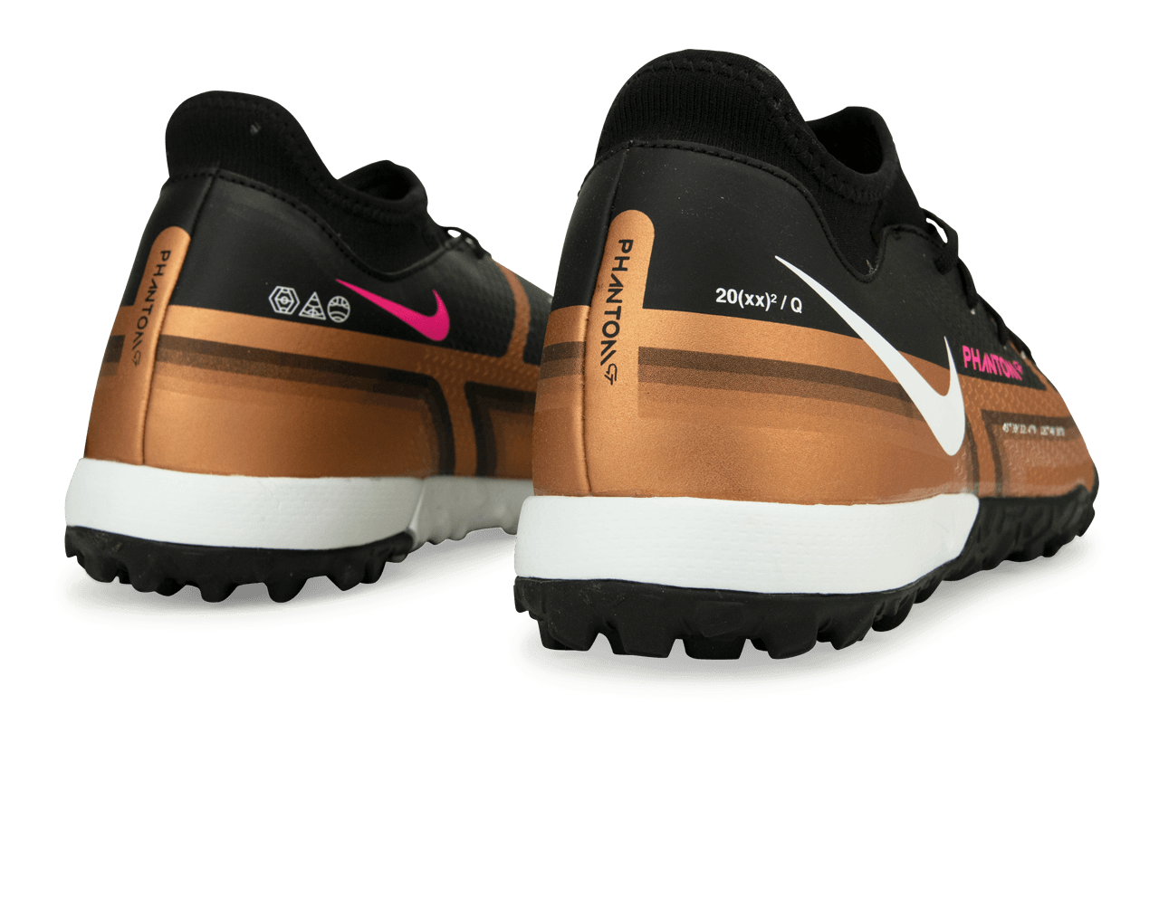 Nike Men's Phantom GT2 DF Academy TF Metallic Copper