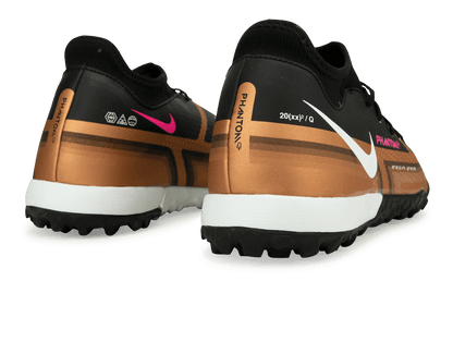 Nike Men's Phantom GT2 DF Academy TF Metallic Copper
