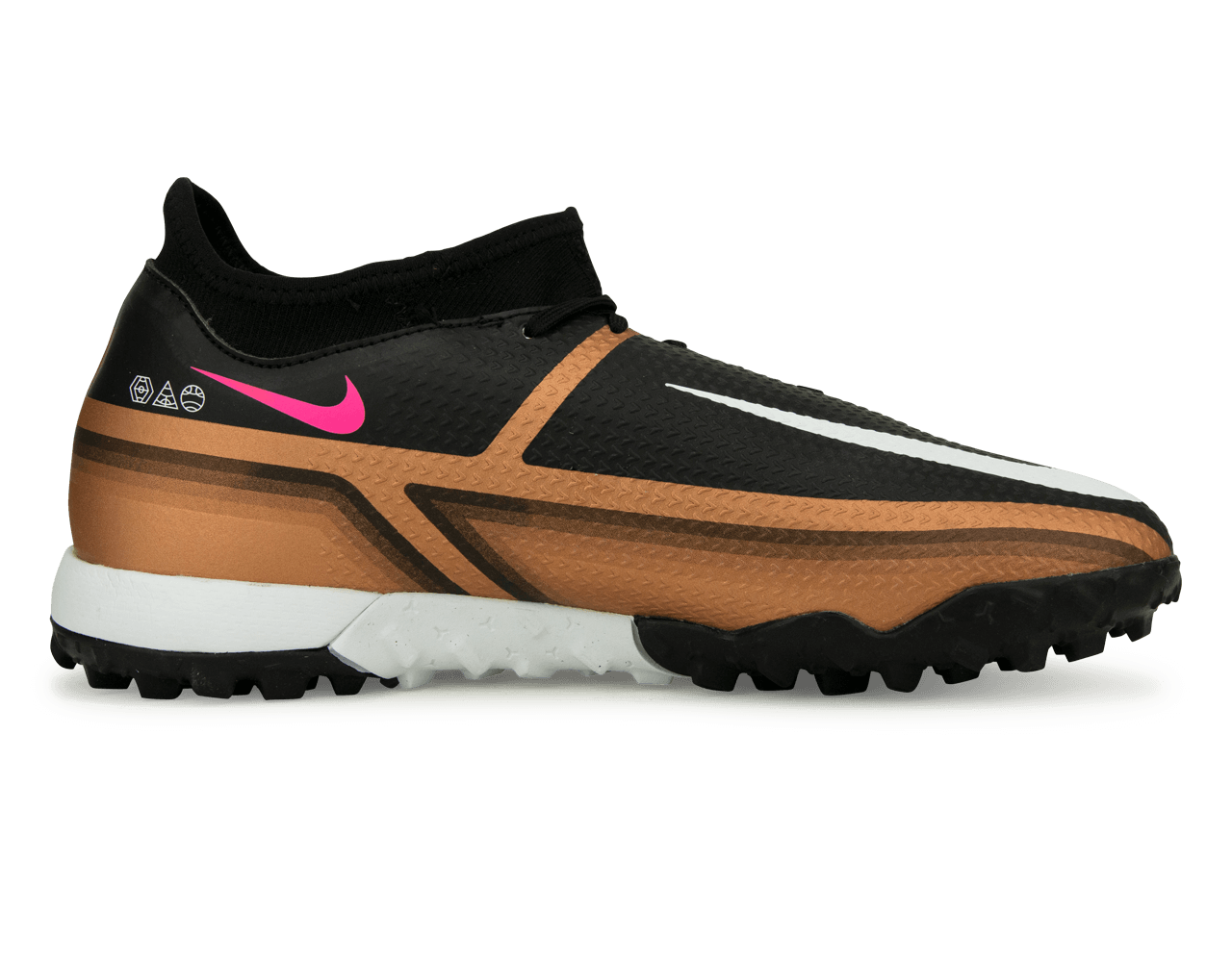 Nike Men's Phantom GT2 DF Academy TF Metallic Copper