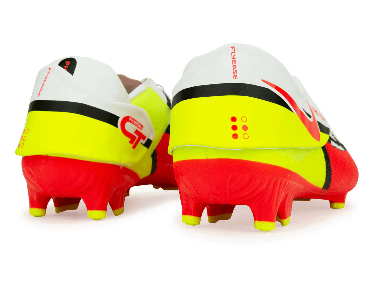 Nike Men's Phantom GT2 Academy Flyease FG/MG White/Crimson