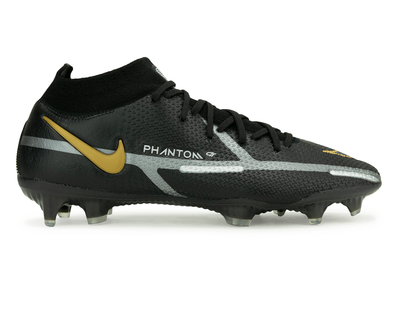 Nike Men's Phantom GT2 DF Elite FG Black/Gold