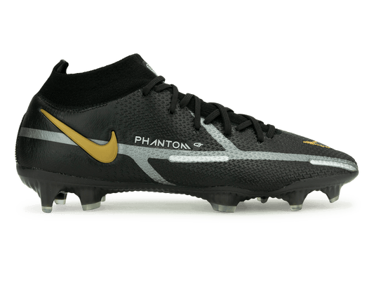 Nike Men's Phantom GT2 DF Elite FG Black/Gold