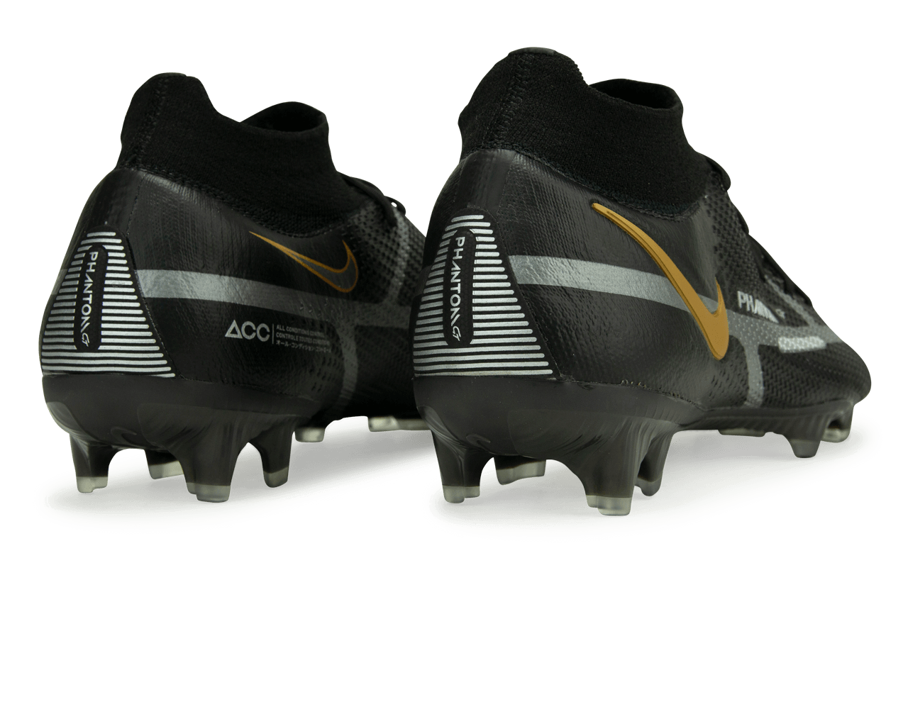 Nike Men's Phantom GT2 DF Elite FG Black/Gold