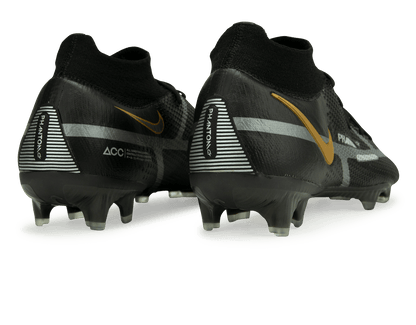 Nike Men's Phantom GT2 DF Elite FG Black/Gold