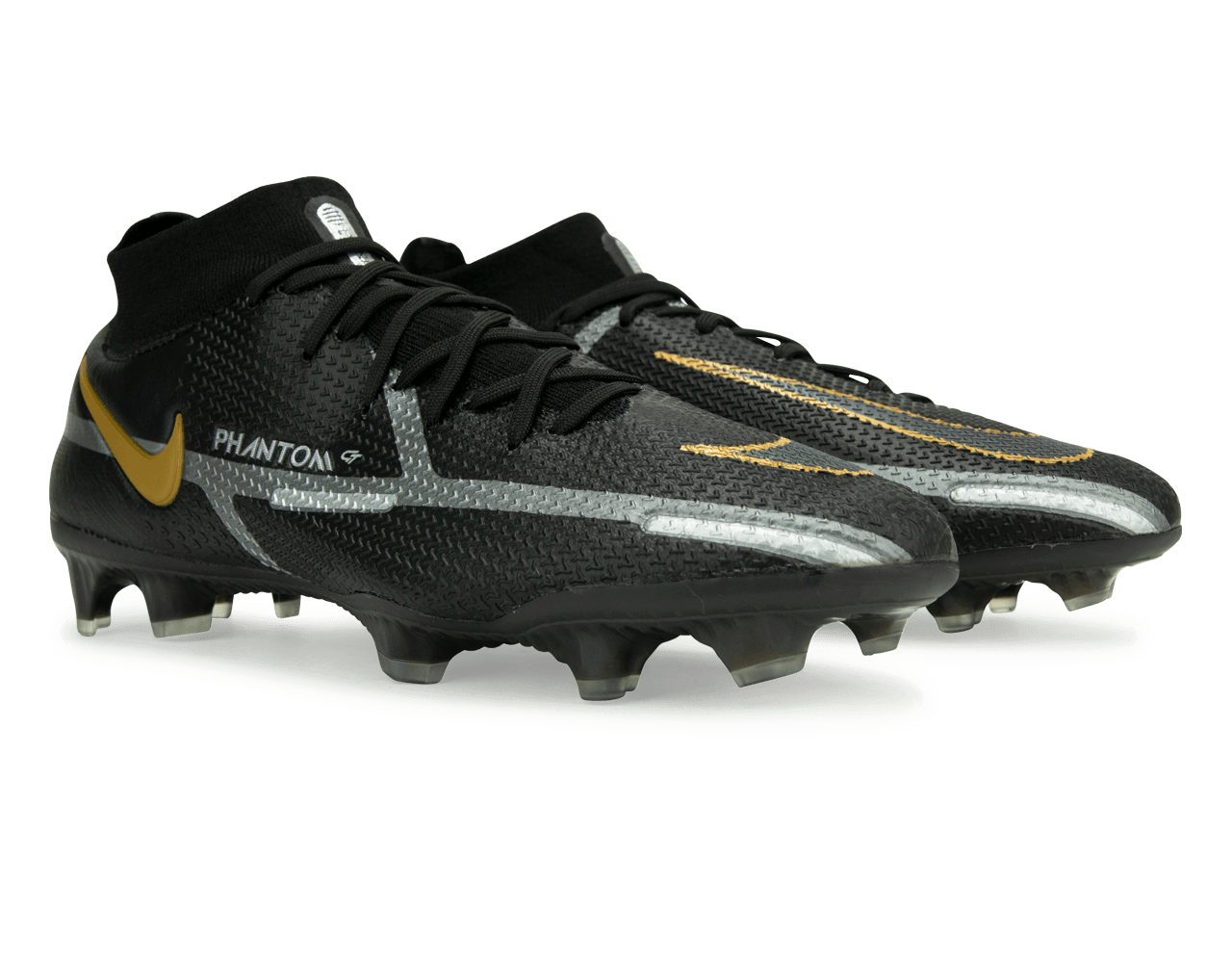 Nike Men's Phantom GT2 DF Elite FG Black/Gold