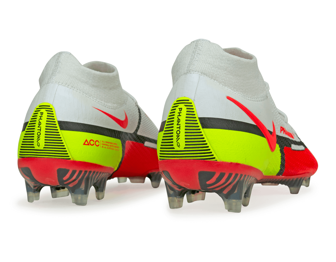 Nike Men's Phantom GT2 DF Elite FG White/Bright Crimson