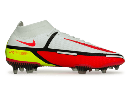 Nike Men's Phantom GT2 DF Elite FG White/Bright Crimson