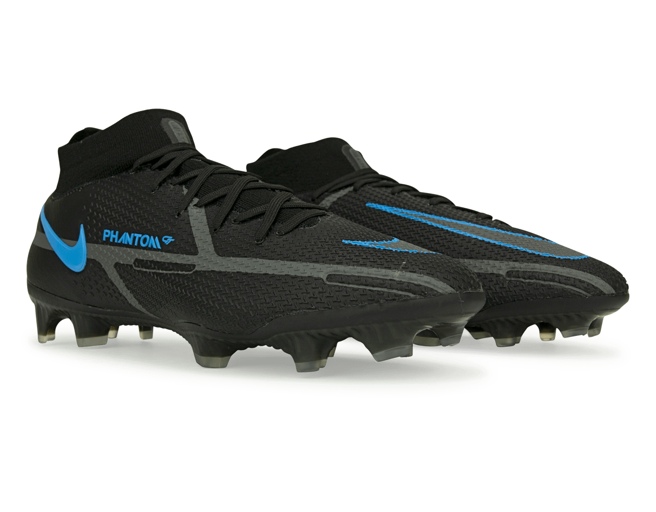 Nike Men's Phantom GT2 DF Elite FG Black/Blue