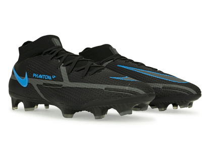 Nike Men's Phantom GT2 DF Elite FG Black/Blue