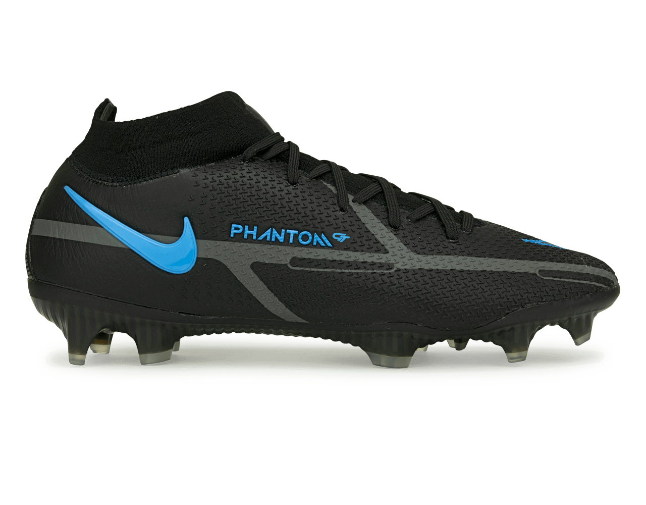 Nike Men's Phantom GT2 DF Elite FG Black/Blue