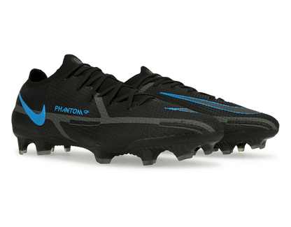 Nike Men's Phantom GT2 Elite FG Black/Blue