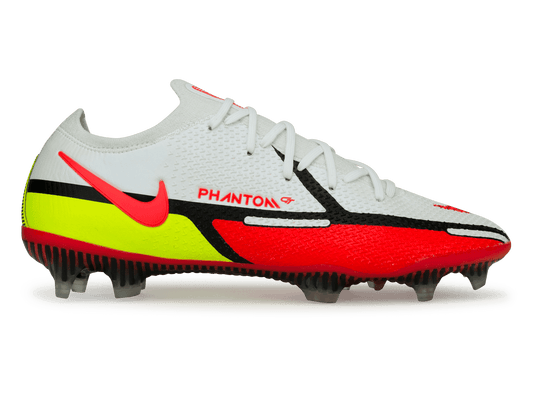 Nike Men's Phantom GT2 Elite FG White/Bright Crimson
