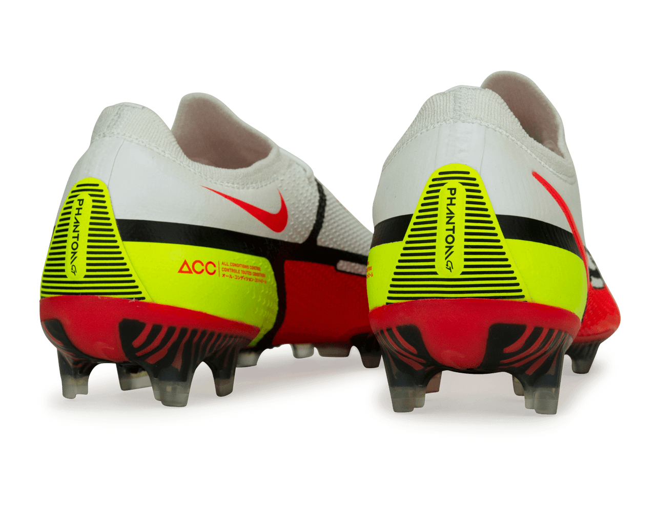 Nike Men's Phantom GT2 Elite FG White/Bright Crimson