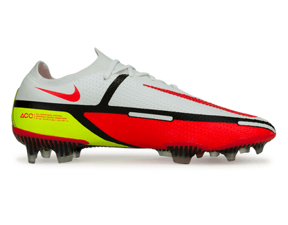 Nike Men's Phantom GT2 Elite FG White/Bright Crimson
