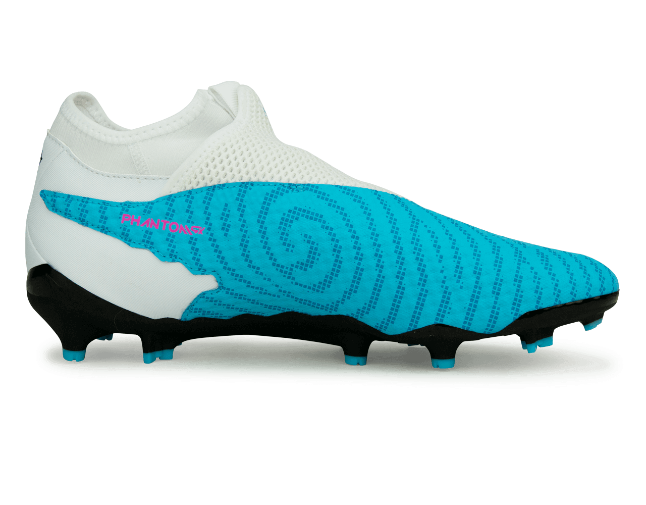 Nike Men's Phantom GX Academy DF FG/MG Baltic Blue/Pink Blast