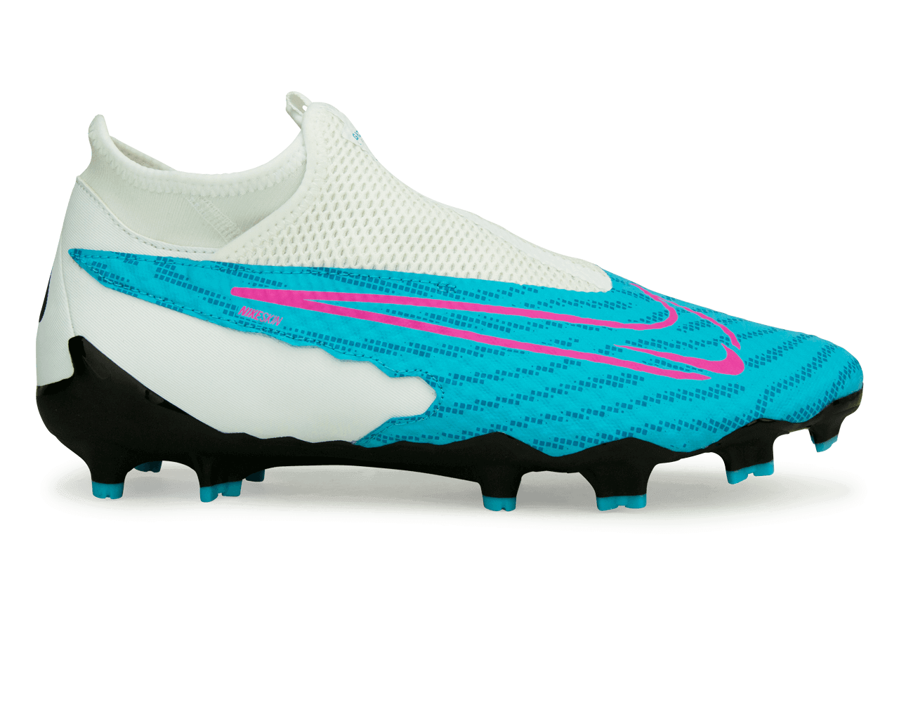 Nike Men's Phantom GX Academy DF FG/MG Baltic Blue/Pink Blast