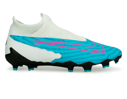 Nike Men's Phantom GX Academy DF FG/MG Baltic Blue/Pink Blast