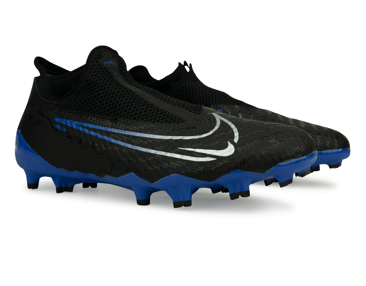 Nike Men's Phantom GX Academy DF FG/MG Black/Blue