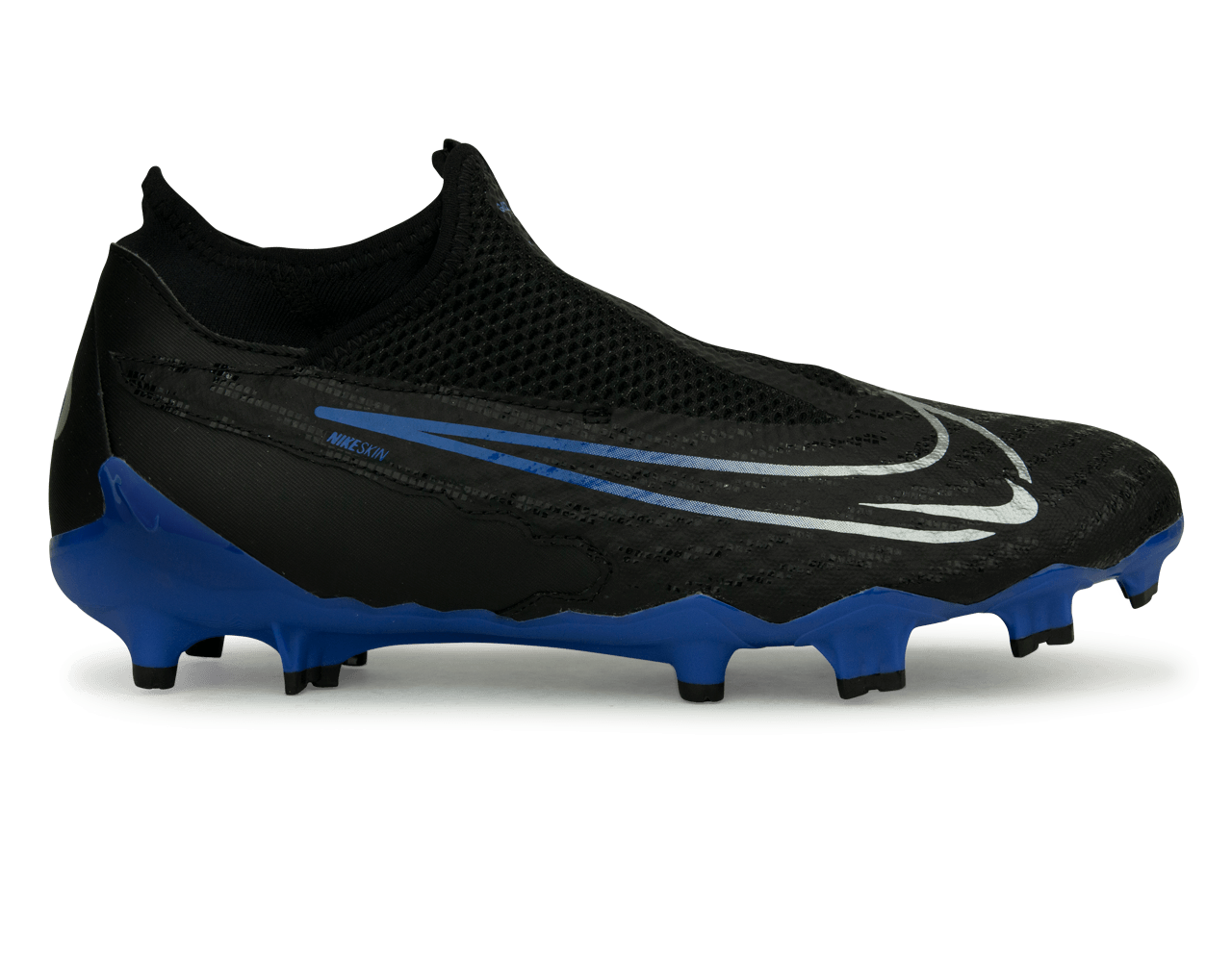 Nike Men's Phantom GX Academy DF FG/MG Black/Blue