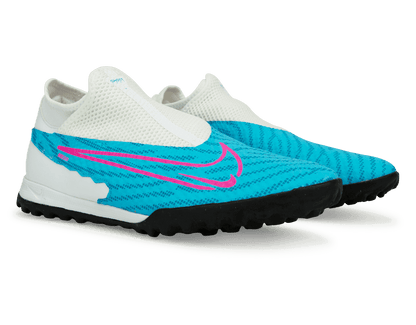 Nike Men's Phantom GX Academy DF TF Baltic Blue/Pink Blast