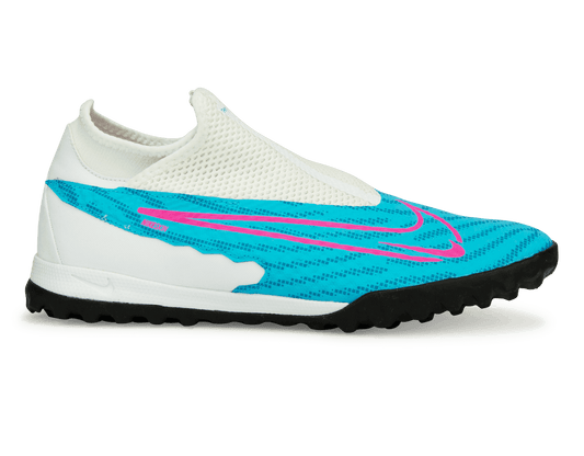 Nike Men's Phantom GX Academy DF TF Baltic Blue/Pink Blast
