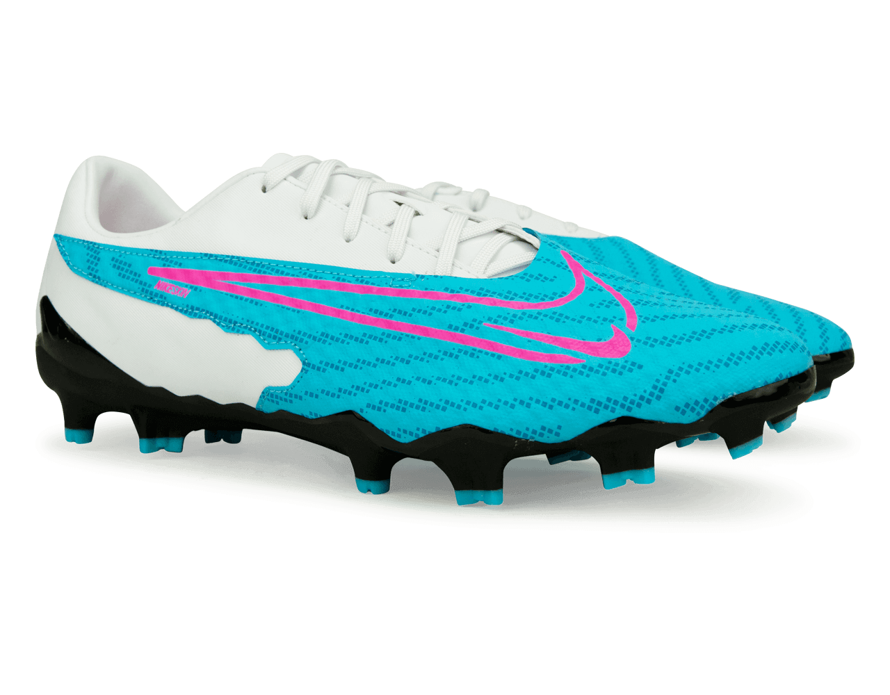 Nike Men's Phantom GX Academy FG/MG Baltic Blue/Pink Blast