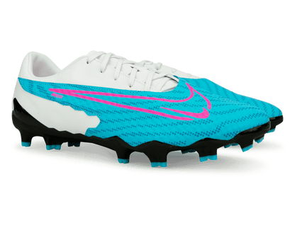 Nike Men's Phantom GX Academy FG/MG Baltic Blue/Pink Blast