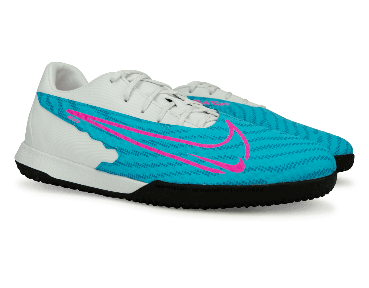 Nike Men's Phantom GX Academy IC Baltic Blue/Pink Blast