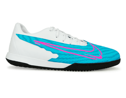 Nike Men's Phantom GX Academy IC Baltic Blue/Pink Blast