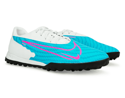 Nike Men's Phantom GX Academy TF Baltic Blue/Pink Blast