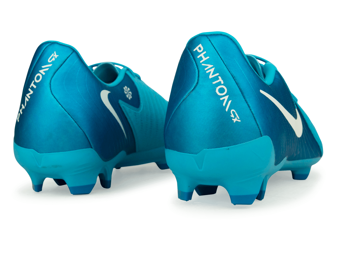 Nike Men's Phantom GX II Academy FG/MG Blue Fury/White
