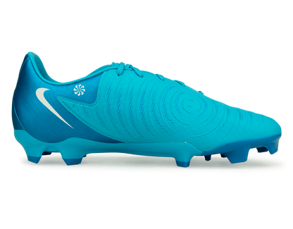 Nike Men's Phantom GX II Academy FG/MG Blue Fury/White