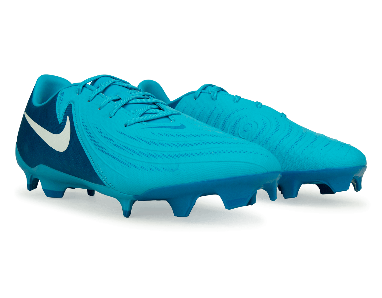 Nike Men's Phantom GX II Academy FG/MG Blue Fury/White