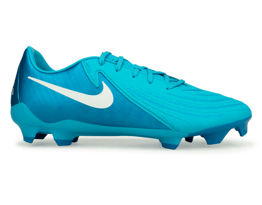 Nike Men's Phantom GX II Academy FG/MG Blue Fury/White
