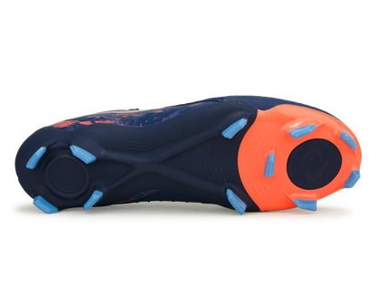 Nike Men's Erling Haaland Phantom GX II Academy FG/MG Blue Void/Chrome