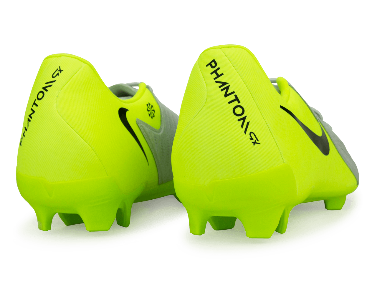 Nike Men's Phantom GX II Academy FG/MG Silver/Black/Volt