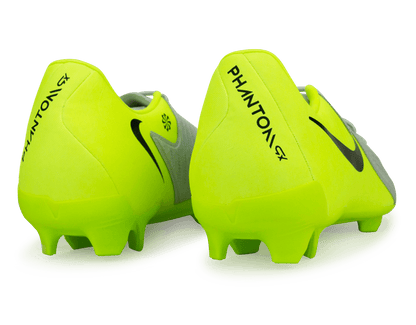 Nike Men's Phantom GX II Academy FG/MG Silver/Black/Volt