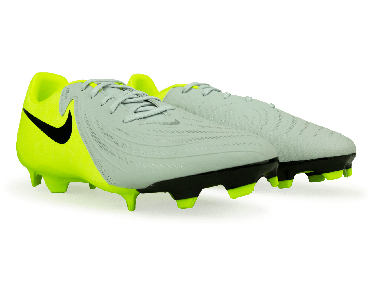 Nike Men's Phantom GX II Academy FG/MG Silver/Black/Volt